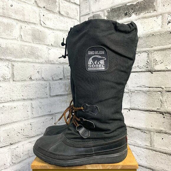Sorel Vintage Snowlion Waterproof Felt Lined Winter Snow Boots